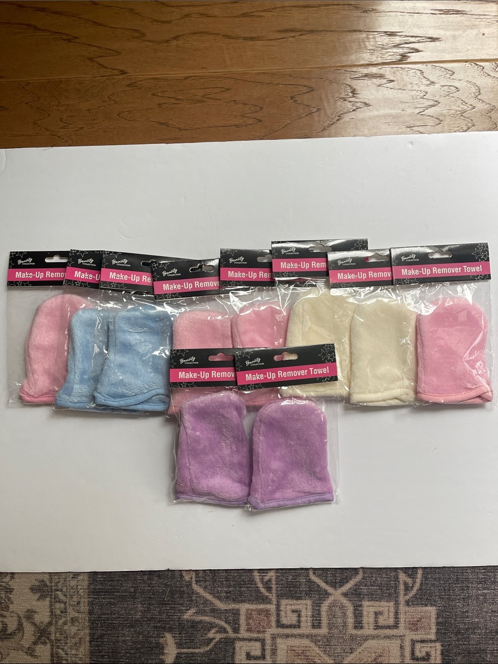 Beauty Collection Set of 10 Makeup Remover Towels Mitts
